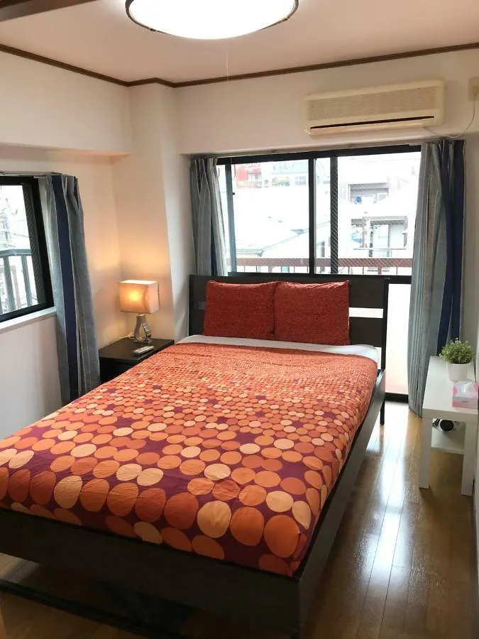 2 Bedroom Apartment Nakano-Shimbashi N3 W&E Tokyo