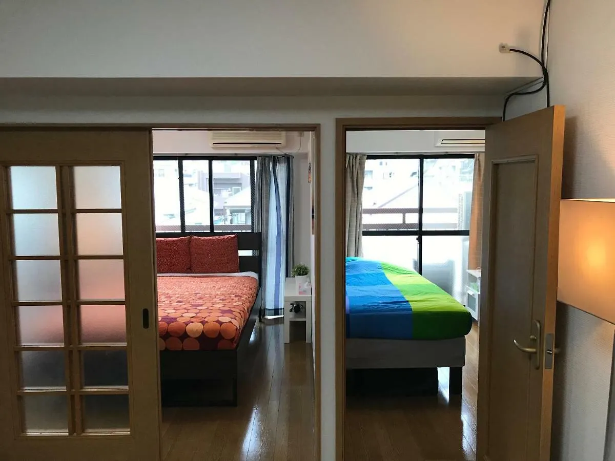 2 Bedroom Apartment Nakano-Shimbashi N3 W&E Tokyo